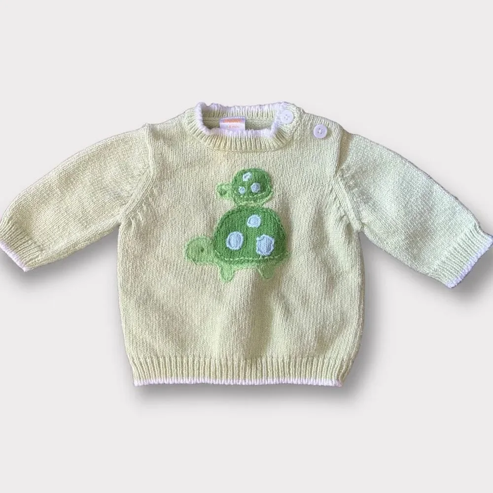 Y2K Gymboree Turtle Knit Sweater